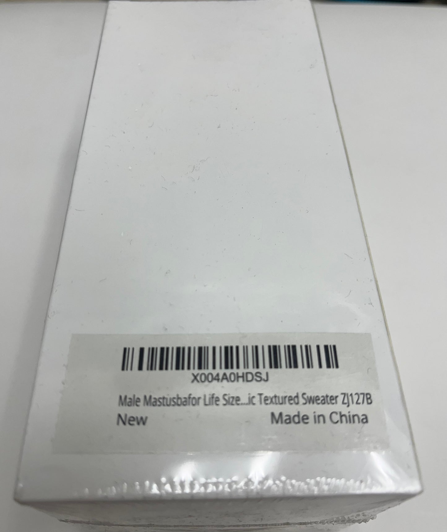 Mystery Male Masturbator – Sealed Packaging
